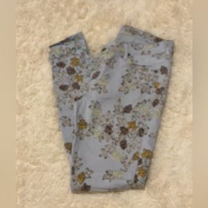 Citizens of Humanity sz 32 floral denim jeans